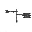 Neomounts FPMA-D550NOTEBOOK Monitor arm with laptop holder 10-32