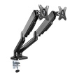 Desktop Swivel Mount for Two LCD Monitors Gas Spring