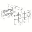 Techly ICA-PLB 490 TV mount 2.03 m (80