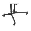 Manhattan TV & Monitor Mount, Trolley Stand, 1 screen, Screen Sizes: 37-65