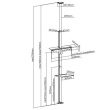 Techly ICA-TR32 TV mount/stand 177.8 cm (70