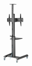 Gembird TVS-70T-02 Aluminum TV floor stand with caster wheels, 37