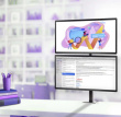 Edbak SV08 Dual LCD Monitor Desk Mount