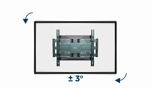 Gembird WM-80ST-01 TV mount/stand 2.03 m (80