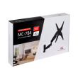 TV or monitor holder Black Maclean MC-784 gas spring 32 
