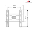 TV Holder 13 '' - 42 '' Maclean MC-777 Черный 35 kg VESA 200x200