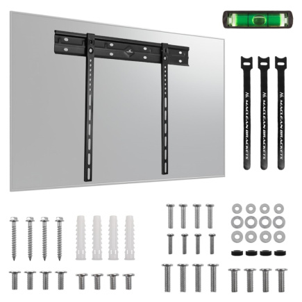 Maclean ultra flat wall mount for TV, 40-85