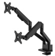 Neomounts DS70-250BL2 NEXT Slim double display 17-32inch 75x75-100x100 9kg 5lat Gw Gas Spring