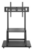 Manhattan TV & Monitor Mount, Trolley Stand, 1 screen, Screen Sizes: 37-100
