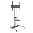 Techly Floor Stand with Shelf Trolley TV LCD/LED/Plasma 50-92