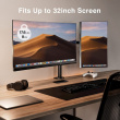 Techly ICA-LCD 582-D monitor mount / stand 81.3 cm (32