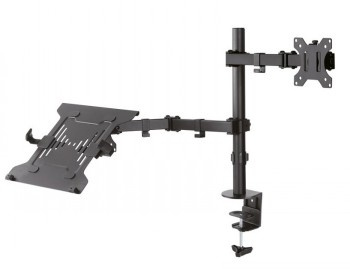 NEWSTAR FLAT SCREEN & NOTEBOOK DESK MOUNT (CLAMP/GROMMET)  10-32