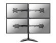 Neomounts NM-D335D4BLACK Monitor stand 10-27