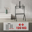 Maclean TV stand, on casters, MC-114 B