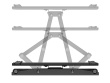 Tracer WallFlex LCD/LED TV Mount, Черный