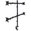 Manhattan Quad Desk Mount for TV & Monitors, For screens 10