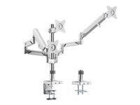 LOGILINK BP0090 Triple Monitor mount 17-27inch aluminum gas spring