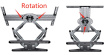 Gembird WM-80STR-01 Rotating full motion TV wall mount, 40