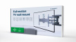 Gembird WM-80STR-01 Rotating full motion TV wall mount, 40