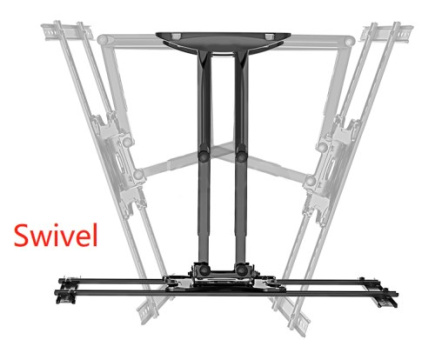 Gembird WM-80STR-01 Rotating full motion TV wall mount, 40