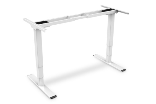 Digitus Electrically Height-Adjustable Table Frame, dual motor, 3 levels, Valge