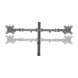 LogiLink Quad monitor desk mount 13-32. max. 8kg