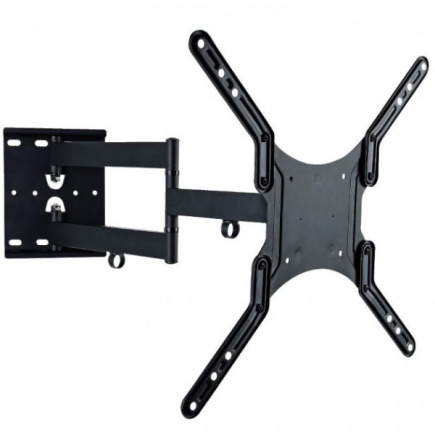 Techly Wall mount LCD/LED 23-55 double arm, 45kg, Must Techly Wall mount LCD/LED 23-55 double arm, 45kg, Must