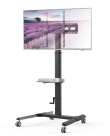 Techly Mobile LCD/LED stand 32-70 inches, 40 kg with a shelf