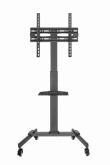 Gembird TVS-55T-01 TV floor stand with caster wheels (tilt), 32