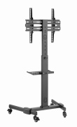 Gembird TVS-55T-01 TV floor stand with caster wheels (tilt), 32