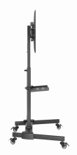 Gembird TVS-55T-01 TV floor stand with caster wheels (tilt), 32