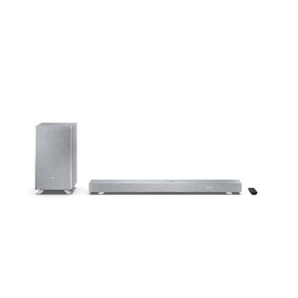 Sharp | 3.1.2 Dolby Atmos/DTS:X Soundbar with Wireless Subwoofer | HT-SBW53121(SL) | 550 W | Bluetooth | Silver | Wireless connection HT-SBW53121(SL)
