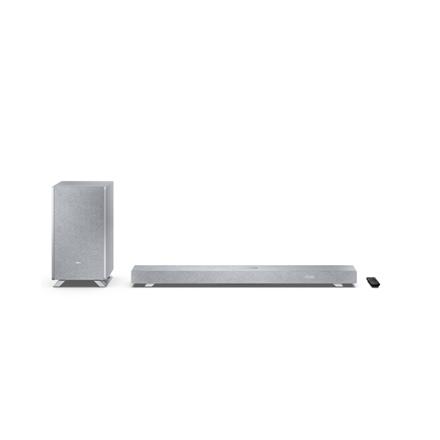 Sharp | 3.1.2 Dolby Atmos/DTS:X Soundbar with Wireless Subwoofer | HT-SBW53121(SL) | 550 W | Bluetooth | Silver | Wireless connection HT-SBW53121(SL)