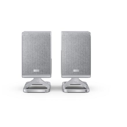 Sharp | 2.0.2 Wireless Rear Surround Speakers | HT-SPR52021(SL) | 200 W | Silver | Wireless connection HT-SPR52021(SL)