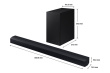 Samsung HW-C400/EN soundbar speaker Black 2.0 channels