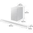 Samsung Ultra Slim Soundbar HW-S711GD (wei. WLAN. Bluetooth. Dolby Atmos. Chromecast)