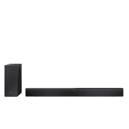 Sharp 2.1 Dolby Atmos/DTS Virtual:X Soundbar with Slim Wireless Subwoofer | HT-SBW310 | 330 W | Bluetooth | Must | Wireless connection