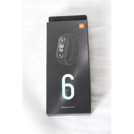 Восстановленный. Xiaomi Mi Smart Band 6 | Xiaomi | Xiaomi Mi Smart Band 6 | Fitness tracker | Amoled | Touchscreen | Heart rate monitor | Waterproof | Bluetooth | USED, MISSING ACCESSORIES AND BRACELET | Black | 12.8 g