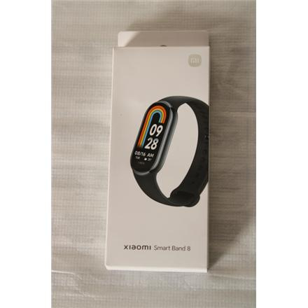 Восстановленный. Xiaomi Smart Band 8, Graphite Black | Xiaomi Smart Band 8 | Fitness tracker | Bluetooth | USED, MISSING ACCESSORIES AND BRACELET | Graphite Black