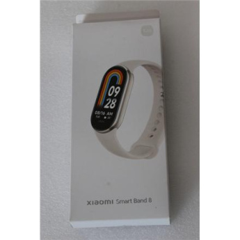 Восстановленный. Xiaomi Smart Band 8, Champagne Gold | Xiaomi Smart Band 8 | Fitness tracker | AMOLED | Touchscreen | Heart rate monitor | Activity monitoring Yes | Waterproof | Bluetooth | USED, DIRTY | Champagne Gold