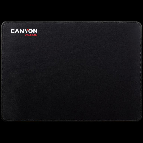CANYON MP-4, Mouse pad,350X250X3MM,Multipandex,fully Черный with our logo (non gaming),blister cardboard