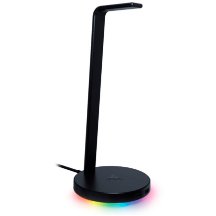 Razer Base Station V2 Chroma, Must, 2 x USB 3.1 ports, 1 x 3.5mm combo port with built-in DAC, 7.1 surround sound, Razer Chroma™ RGB, Aluminum construction, Anti-slip base