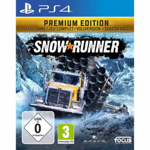 SnowRunner Premium Edition, PlayStation 4 - Mäng / 3512899122956