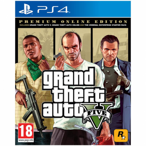 PS4 mäng Grand Theft Auto V Premium Online Edition / 5026555424271