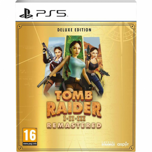 Tomb Raider I-III Remastered Deluxe Edition, PlayStation 5 - Mäng / 5056635609878