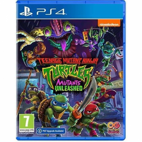 Teenage Mutant Ninja Turtles: Mutants Unleashed, PlayStation 4 - Mäng / 5061005353299