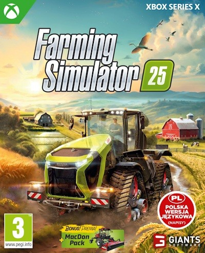 Cenega Game Xbox Series X Farming Simulator 25