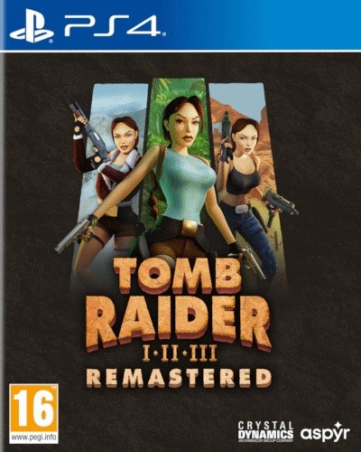 Cenega Game PlayStation 4 Tomb Raider I-III Remastered Starring Lara Croft