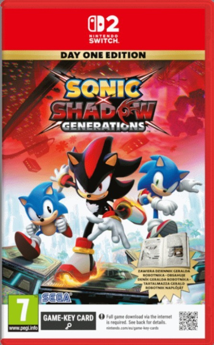 Cenega Game Nintendo Switch 2 Sonic X Shadow Generations