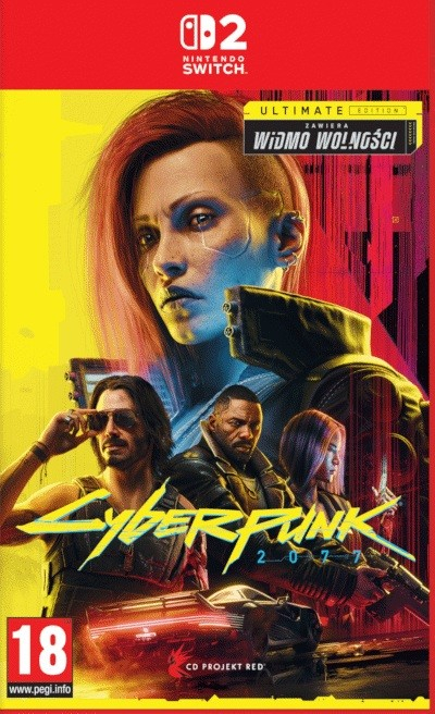 Cenega Game Nintendo Switch 2 Cyberpunk 2077 Ultimate Edition PL Collectors edition